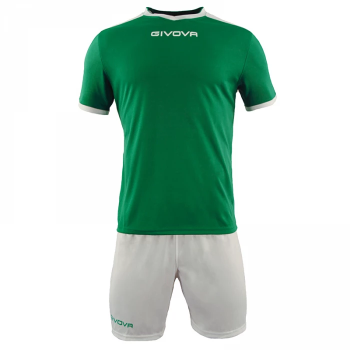 Givova - Kit Revolution Verde / Bianco MC